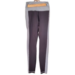 Adidas Black Workout Leggings with Grey Trim XS
